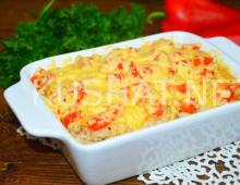 Запеканка из цветной капусты в духовке с сыром