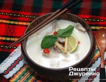 Суп «Том Кха»: рецепты приготовления с кокосовым молоком и креветками