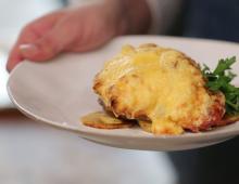 Мясо по-французски в фольге с картофелем в духовке рецепт с фото из свинины
