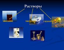 Химические растворы Что такое раствор в химии определение